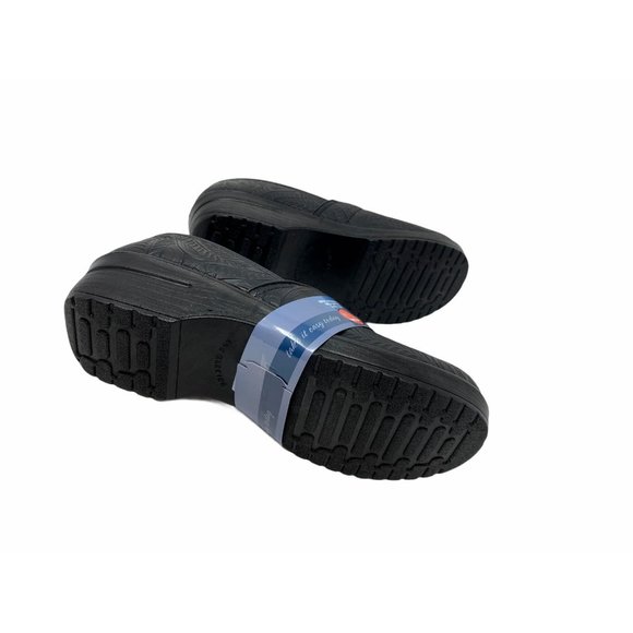 COPY - Easy Works Women's Lyndee Professional black clog shoes 11M - Picture 9 of 11